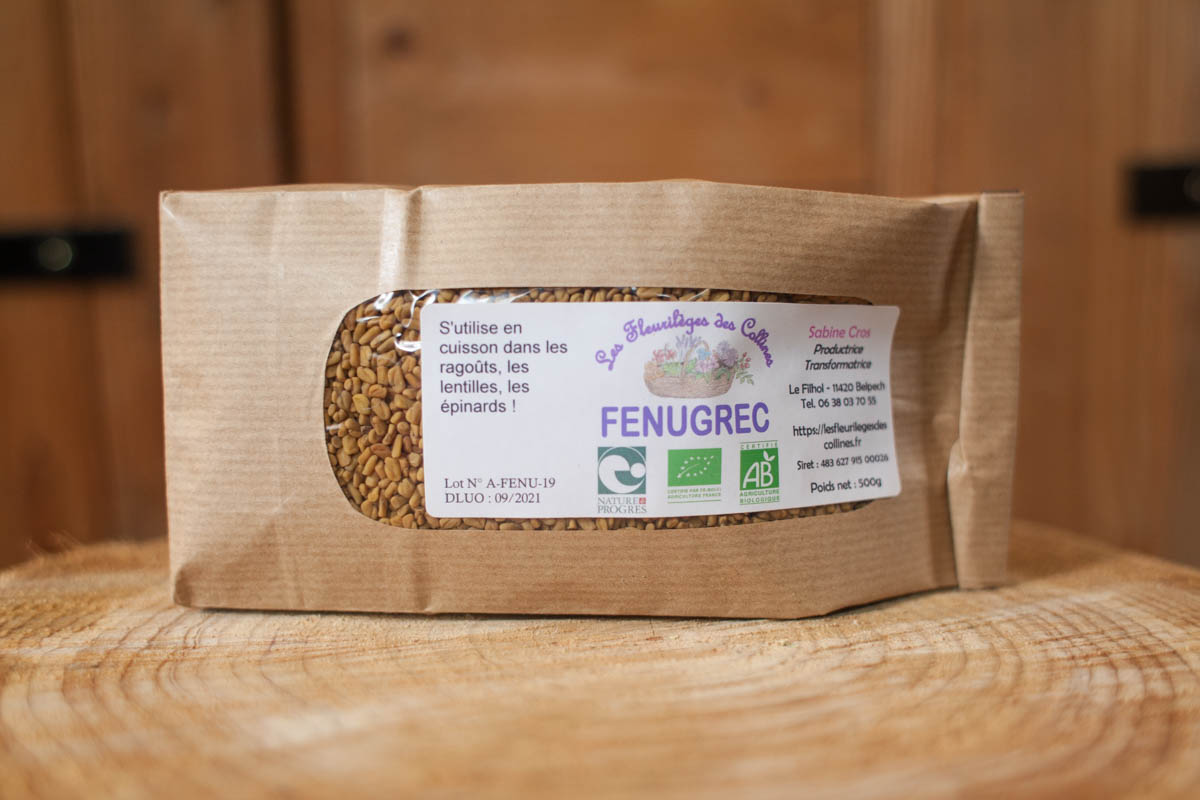 Graines de Fenugrec Bio - 500g